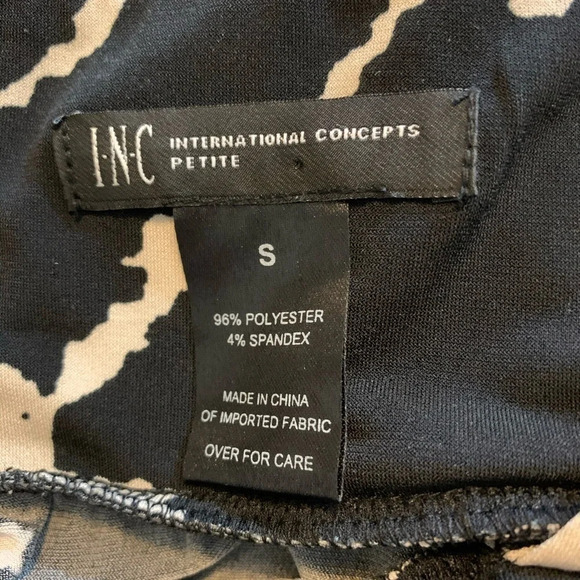 INC International Concepts Black Maxi Dress S - Picture 6 of 7